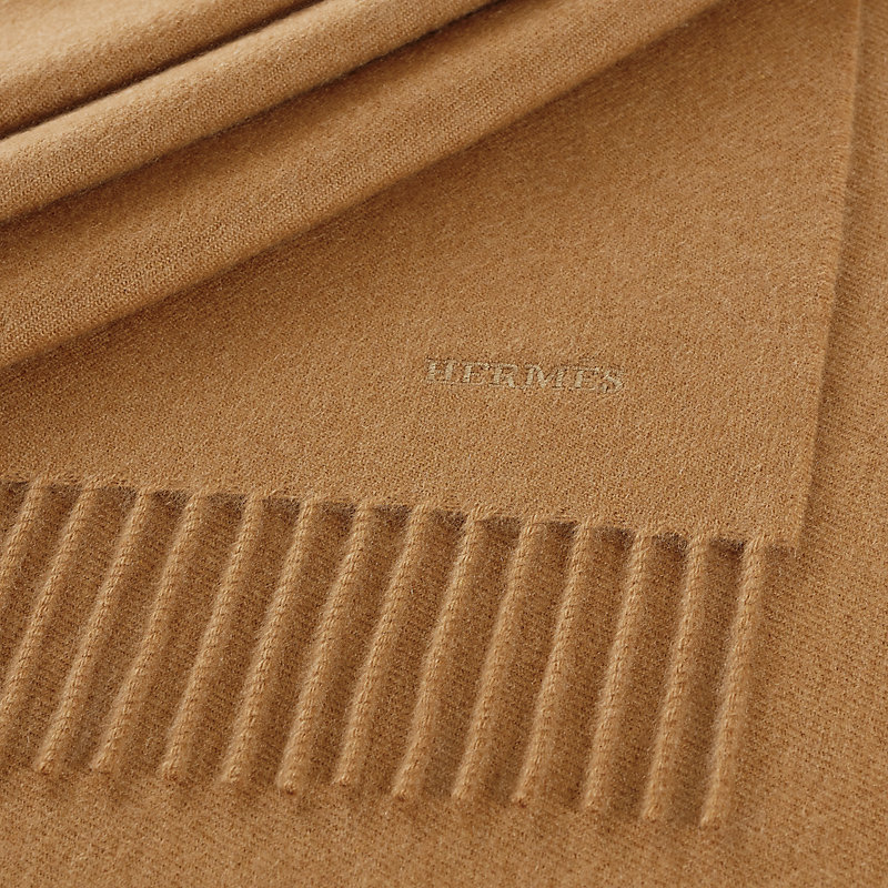 Unie Brodee GM scarf - Brown | Hermès USA